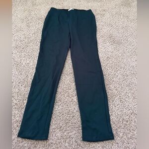 Calvin Klein Size 6 Active Stretch Work Pants Teal Back Pockets